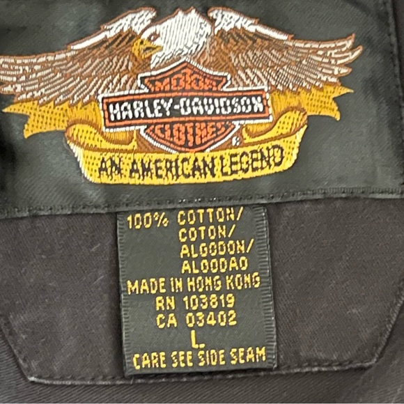 Harley Davidson Button Up Shirt - Picture 11 of 12